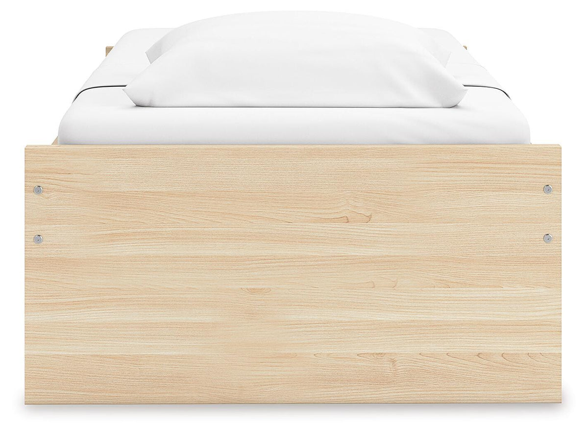 Onita Platform Bed (Youth) - Natural  (EB9632-SI) - Image 6