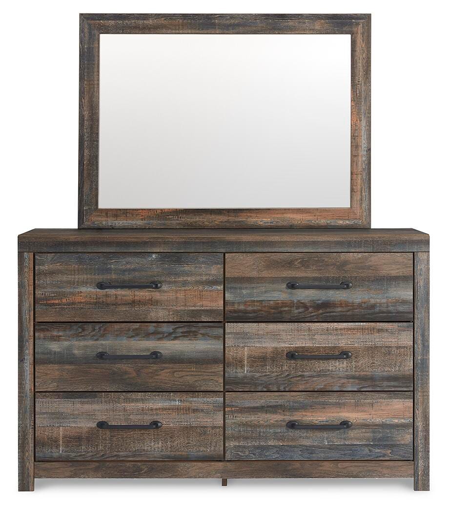 Drystan Bookcase Storage Bed, Dresser, Mirror, Chest and Nightstand (B211-SI) - Image 2