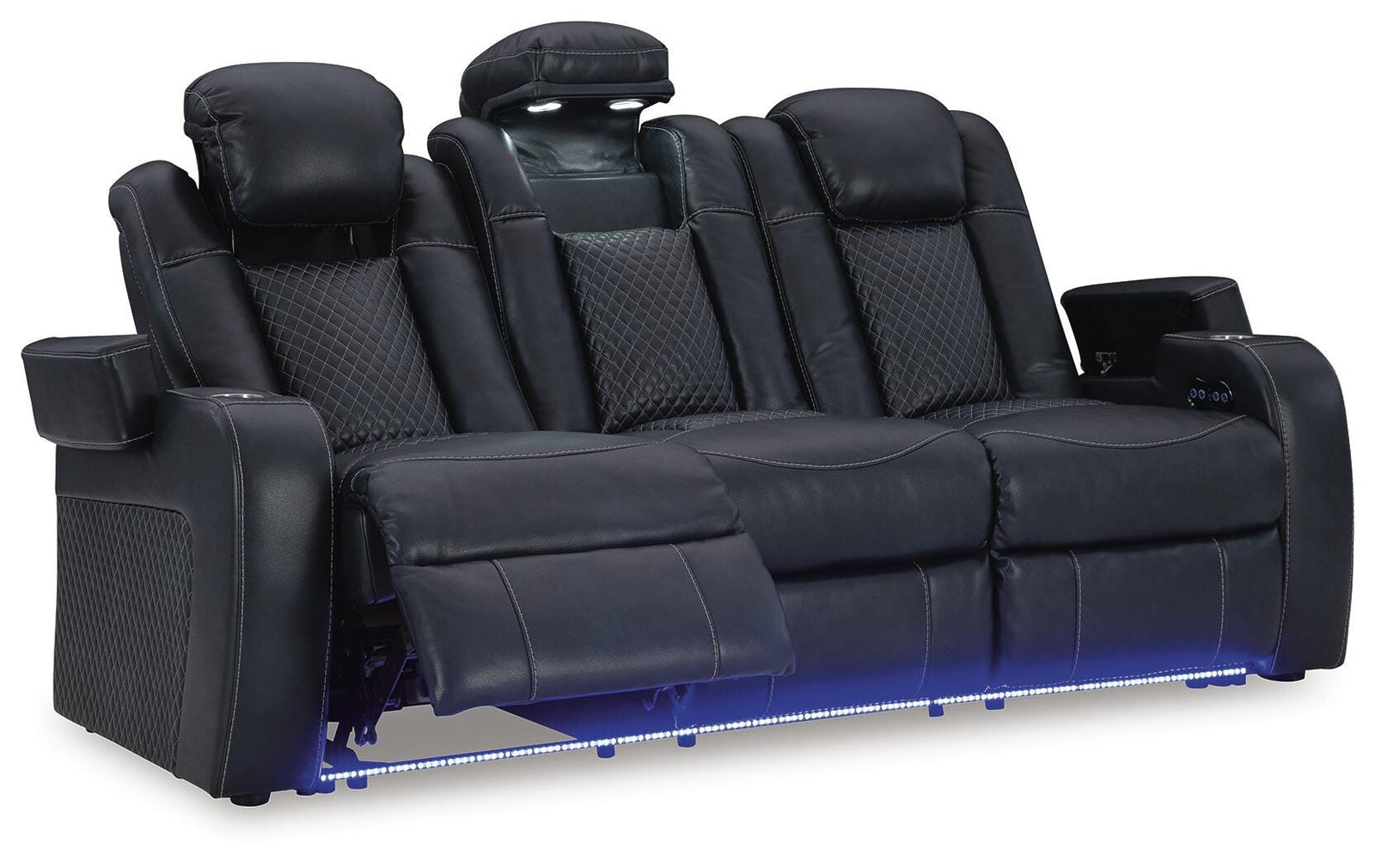 Fyne-Dyme Power Reclining Sofa, Loveseat and Recliner (36603-SI) - Image 9