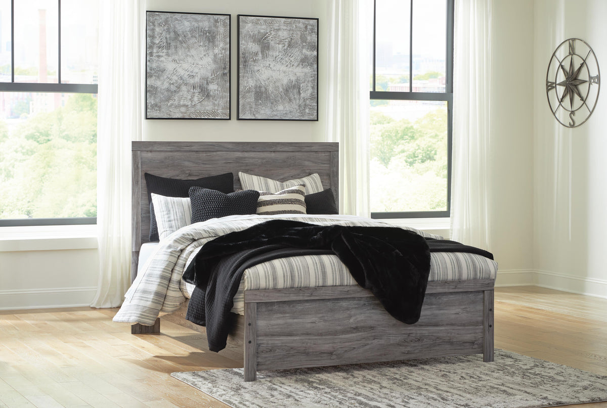 Bronyan Panel Bed and Dresser (B1290-SI) - Image 10