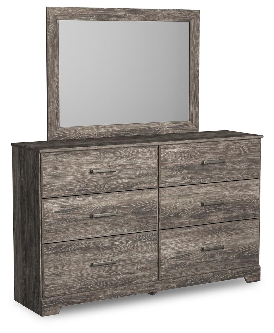 Ralinksi Dresser and Mirror - Gray  (B2587-SI) - Image 2