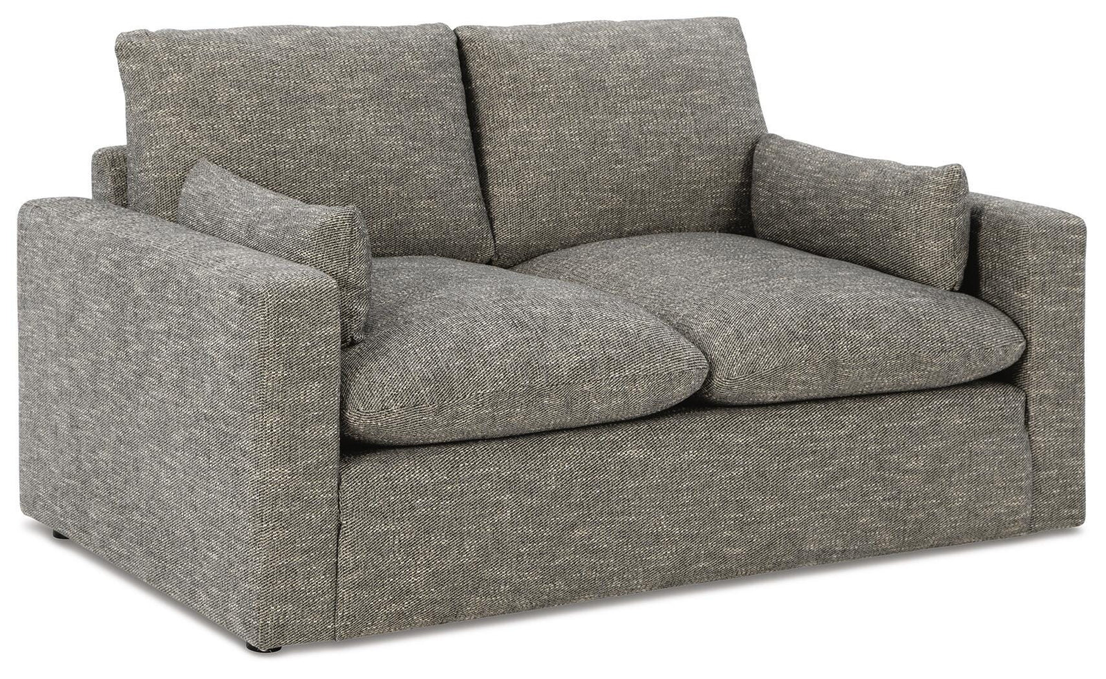 Dramatic Sofa, Loveseat, Oversized Chair and Ottoman (11702-SI) - Image 7