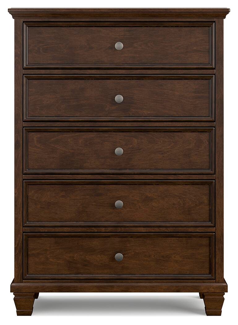 Danabrin Set of 2 Chests - Brown  (B685-SI) - Image 2