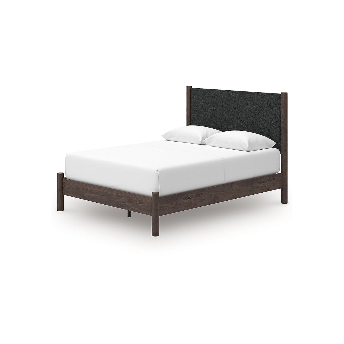 Pamytta Queen Upholstered Platform Bed, Dresser and Mirror (PCB2614-SI) - Image 14
