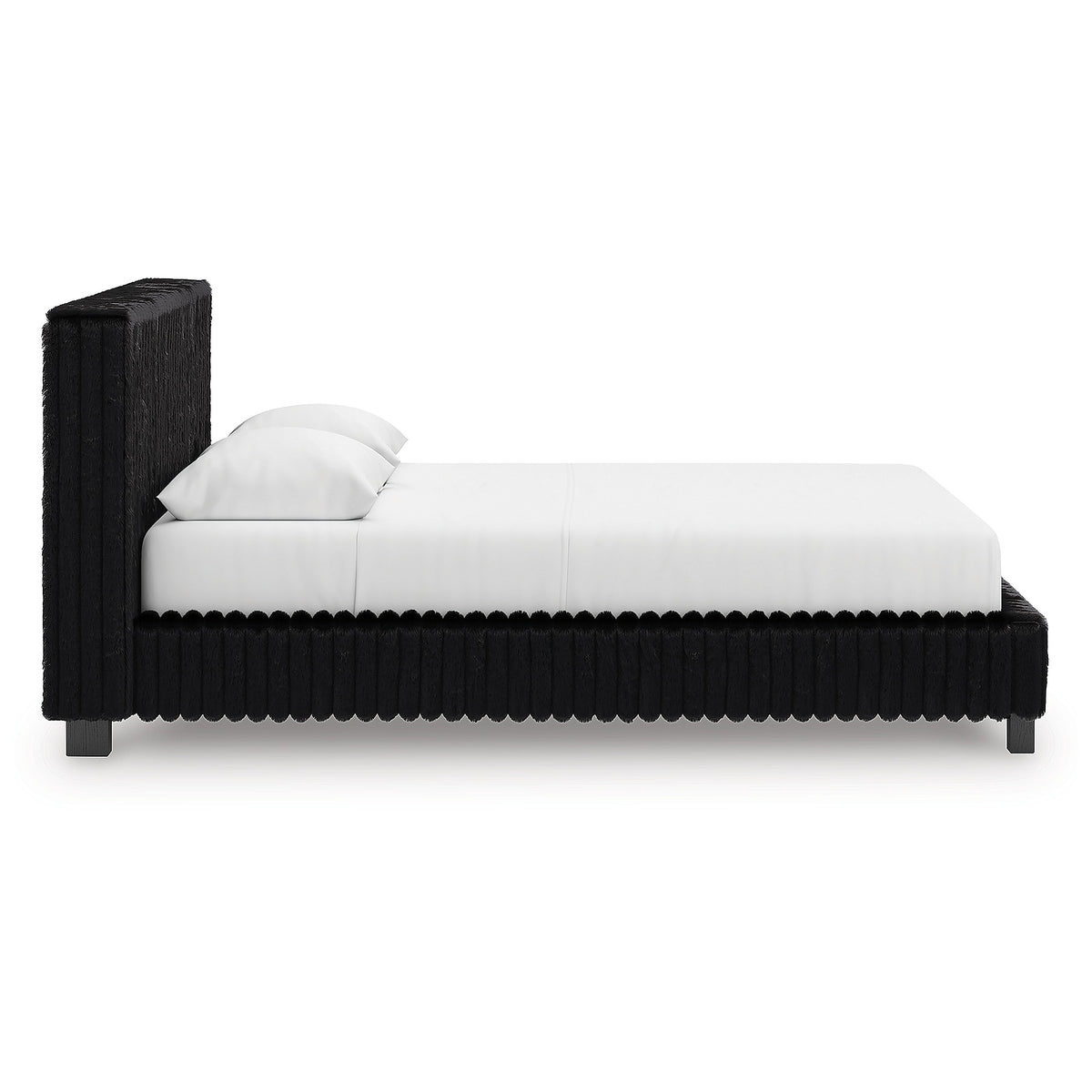 Zuraleus Queen Upholstered Bed, Dresser, Mirror and Nightstand (PCB3380-SI) - Image 12