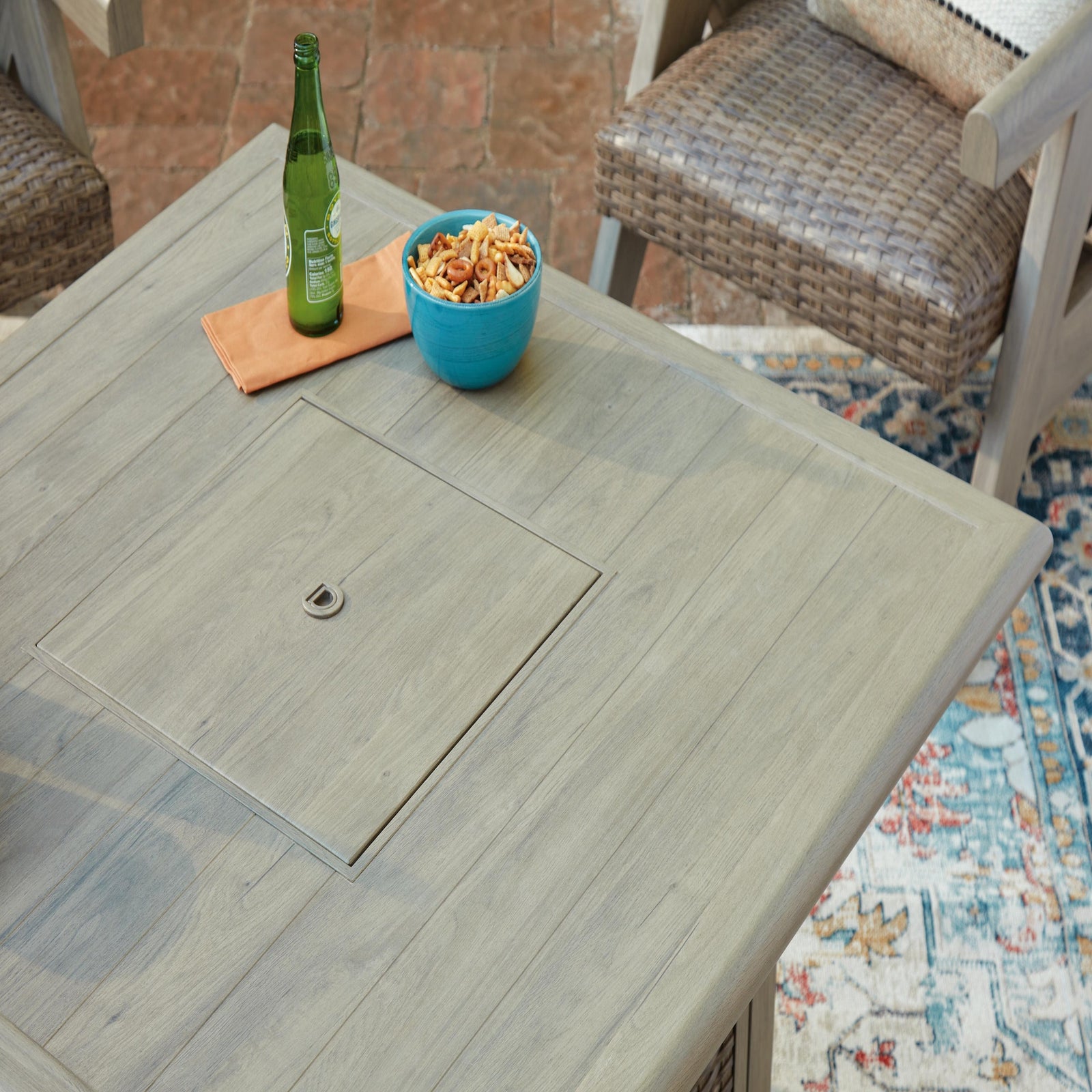 Cliff Trails Fire Pit Table (PCP690-SI) - Image 29