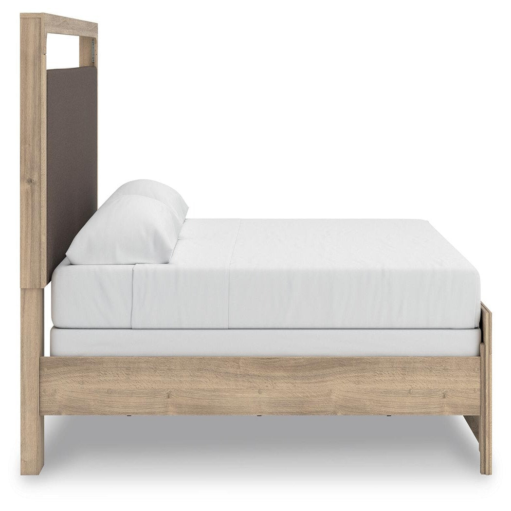 Kinlanni King Upholstered Panel Bed (PCB1360-SI) - Image 5