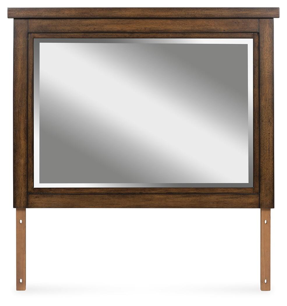 Taffenbrook Bedroom Mirror - Medium Brown  (B849-SI) - Image 2