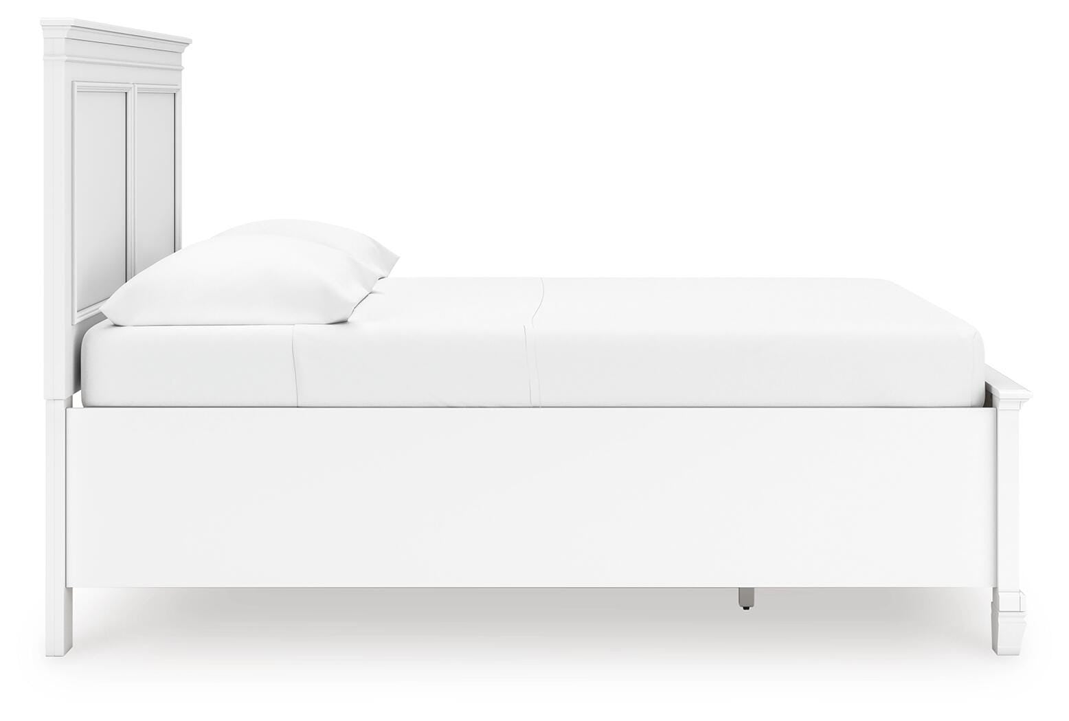Fortman Panel Storage Bed (Youth) - White  (B680-SI) - Image 6