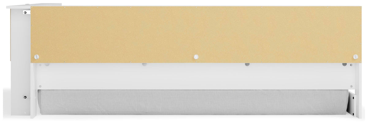 Piperton Bookcase Storage Bed (Youth) - White  (EB1221-SI) - Image 7