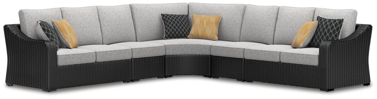 Beachcroft 5-Piece Outdoor Sectional (P792-SI)