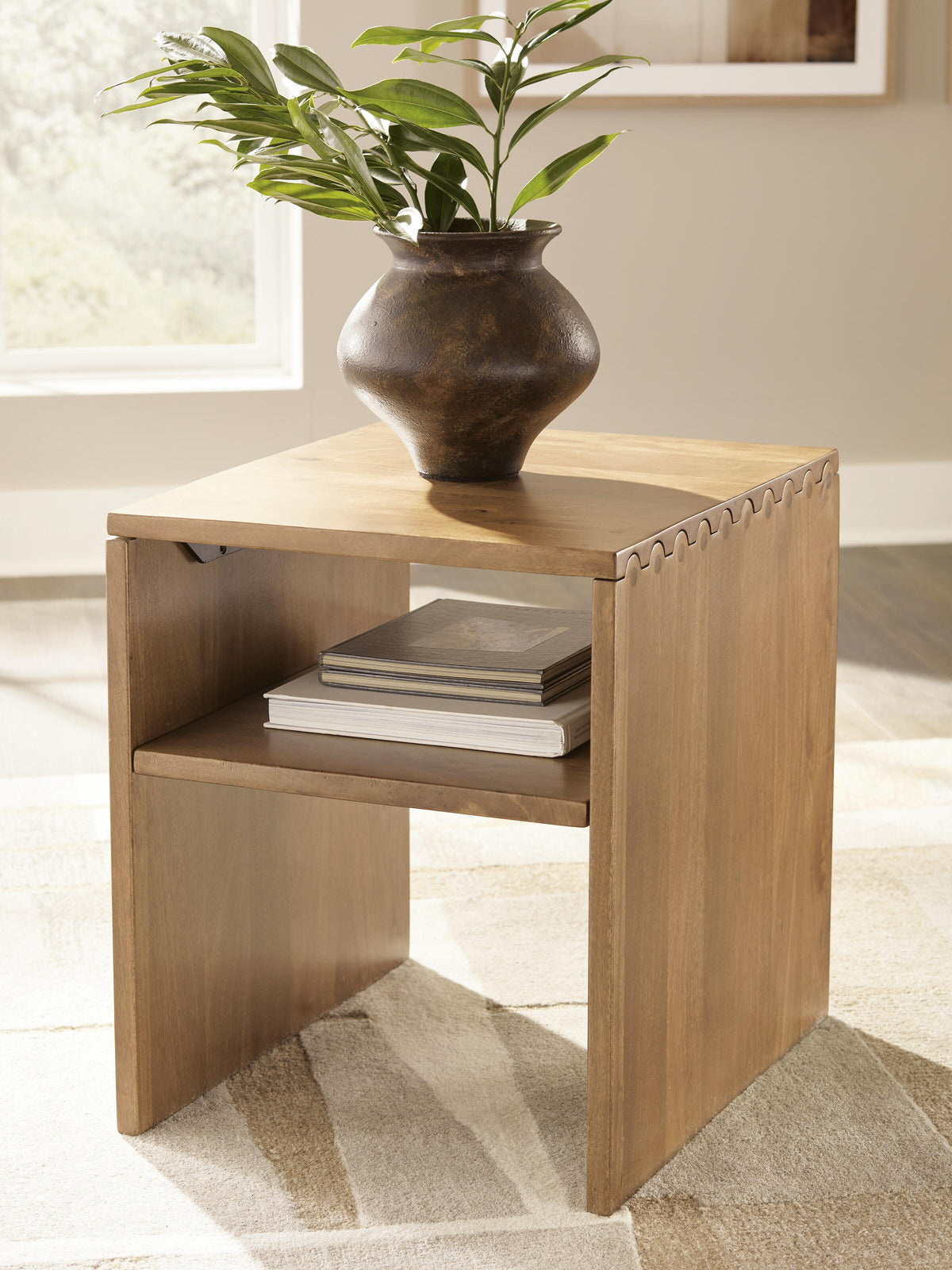 Ella Grove End Table - Rich Brown  (T639-SI) - Image 2