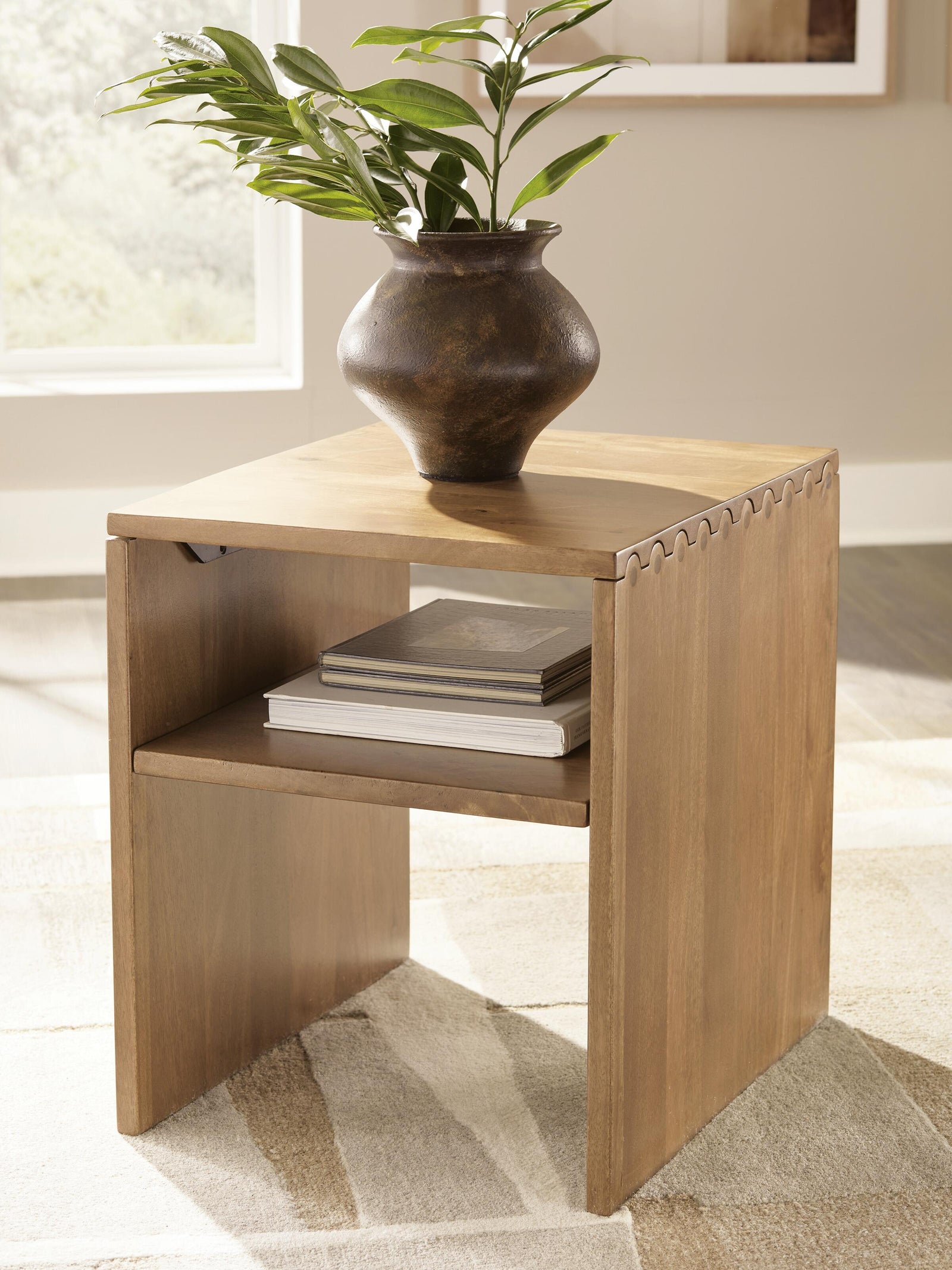Ella Grove End Table - Rich Brown  (T639-SI) - Image 2