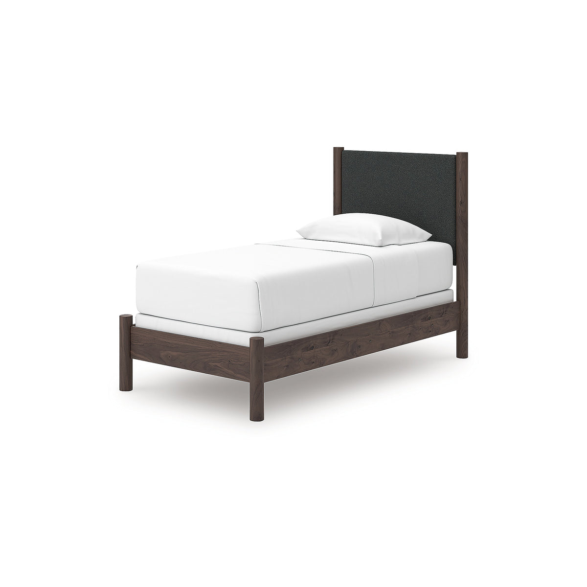 Pamytta Twin Upholstered Panel Bed, Dresser and Mirror (PCB2614-SI) - Image 14