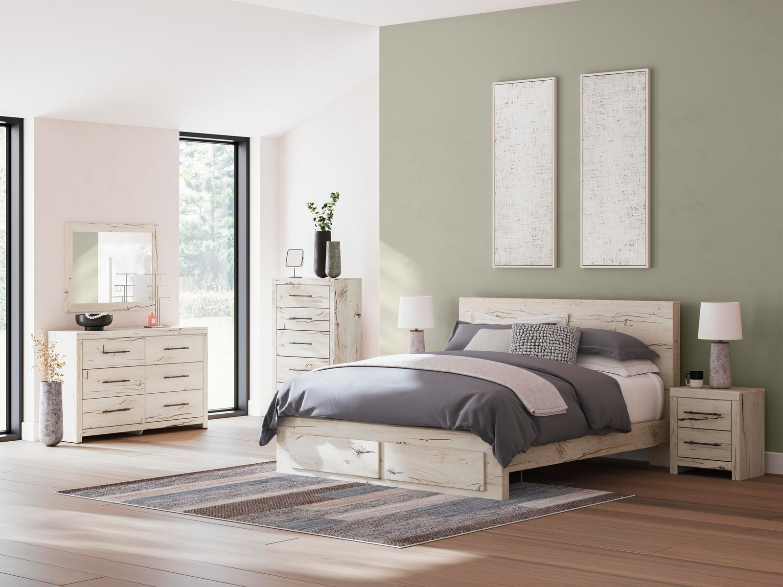 Lawroy Panel Storage Bed - Light Natural  (B2310-SI) - Image 10
