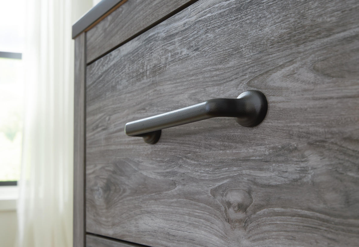 Bronyan Chest of Drawers - Dark Gray  (B1290-SI) - Image 9