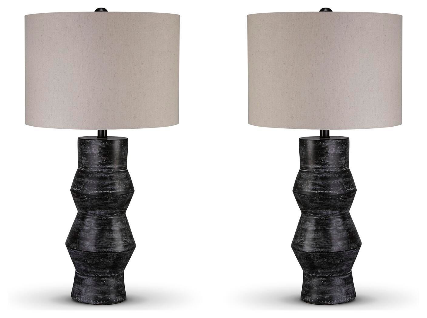 Kerbert 2-Piece Lamp Set (L100824-SI) - Image 2
