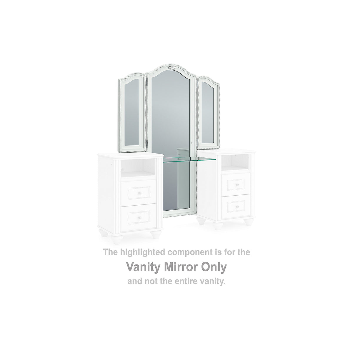Kozlani Vanity Mirror (PCB1819-SI)