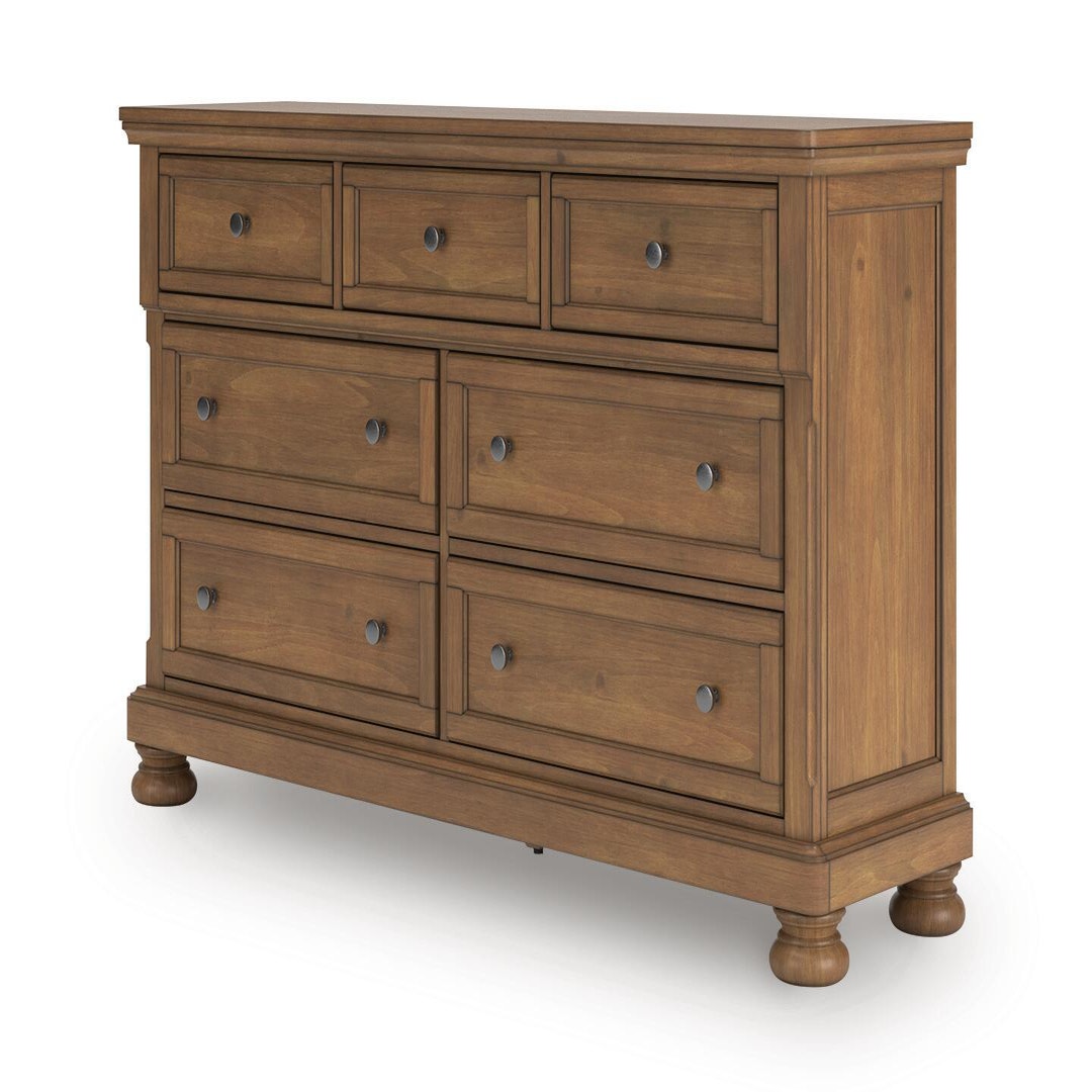 Feddinger California King Panel Storage Bed, Dresser and Nightstand (PCB779-SI) - Image 8