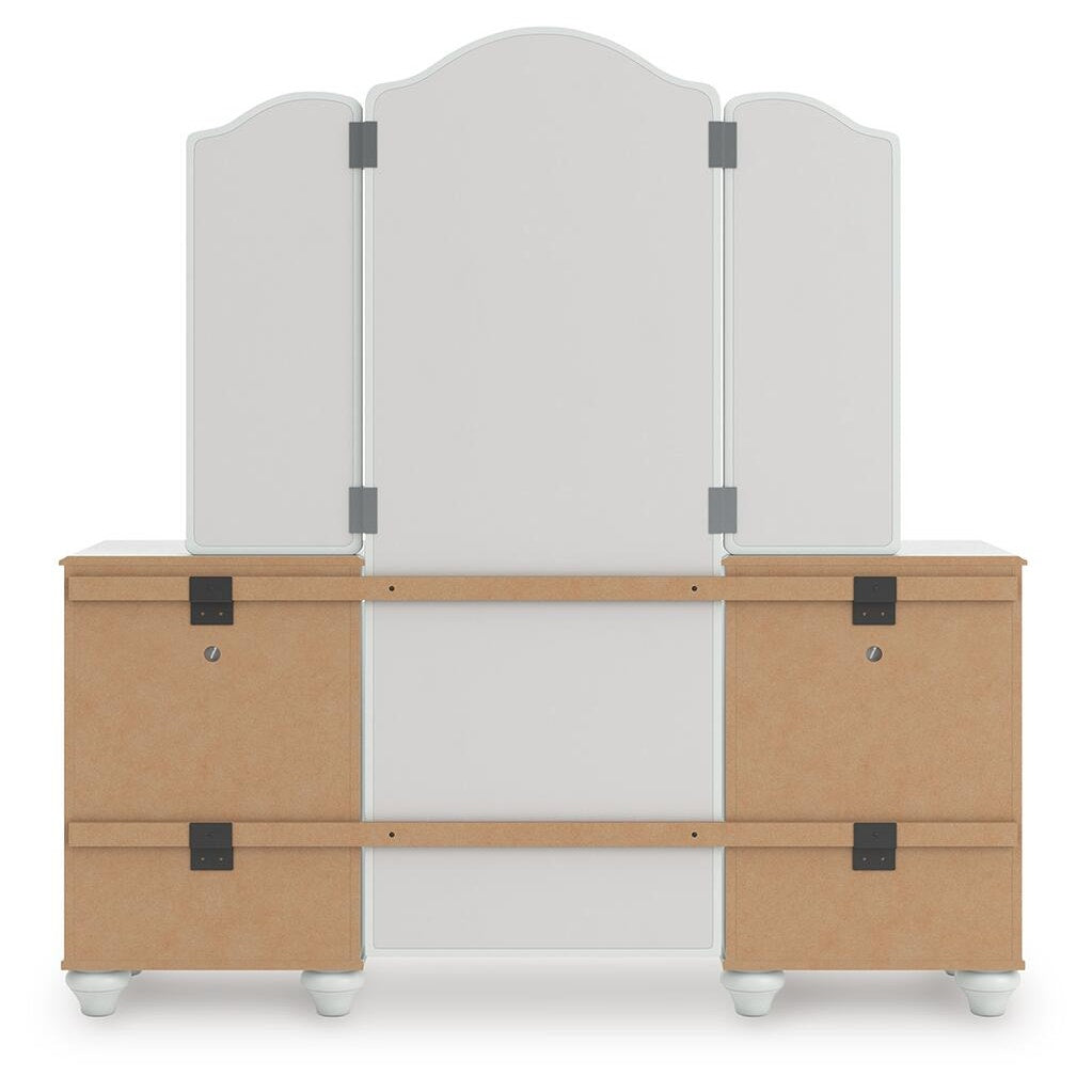 Kozlani Vanity with Mirror (PCB1819-SI) - Image 5