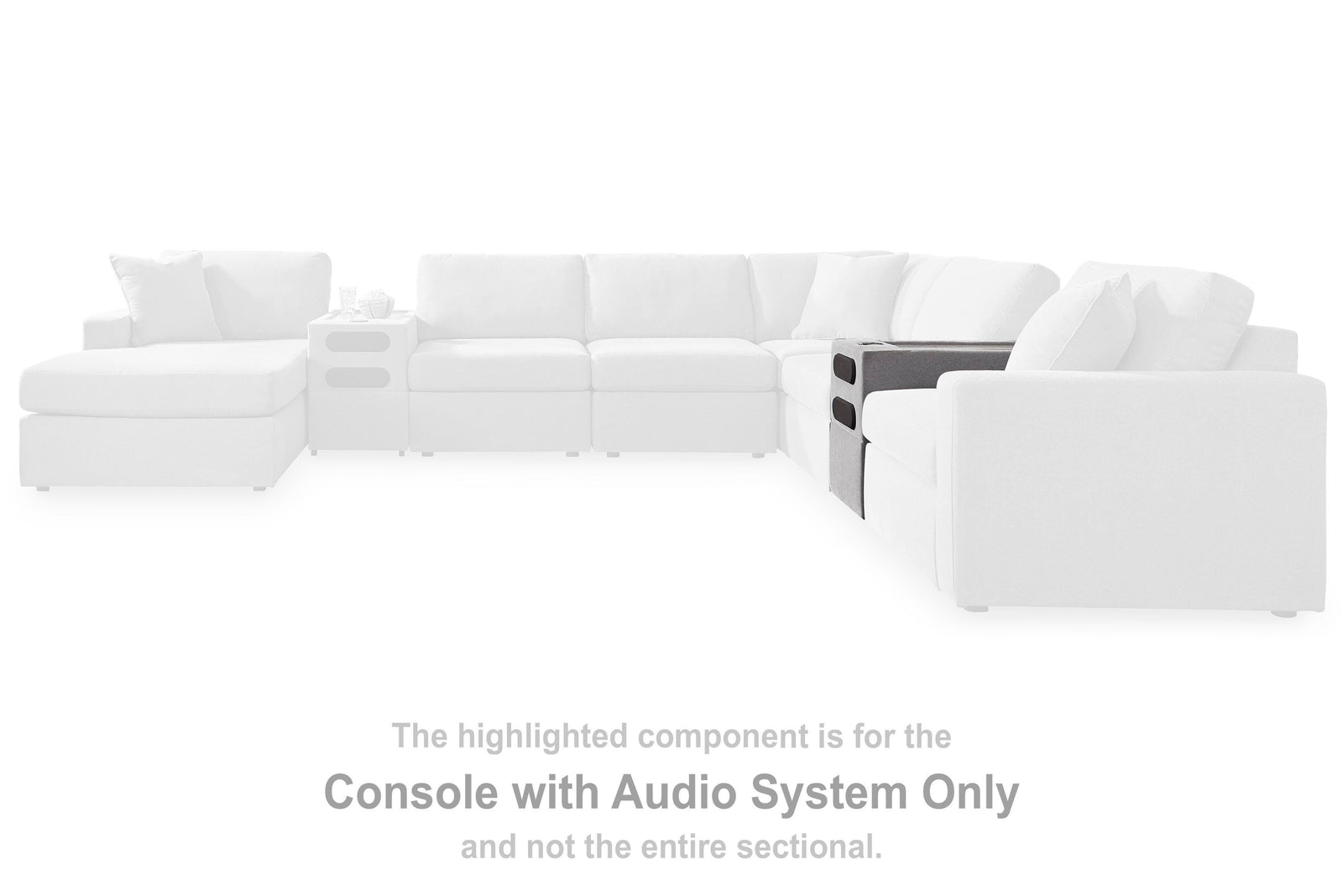 Modmax Console with Audio System (92104-SI) - Image 5