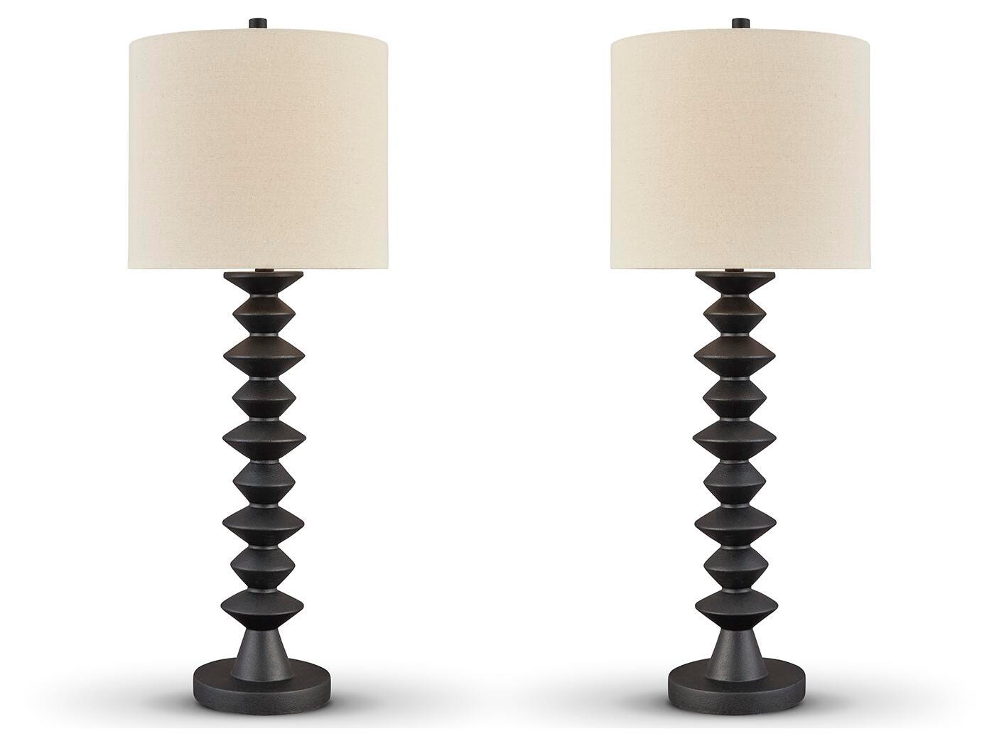 Luanndon 2-Piece Lamp Set (L235783-SI)