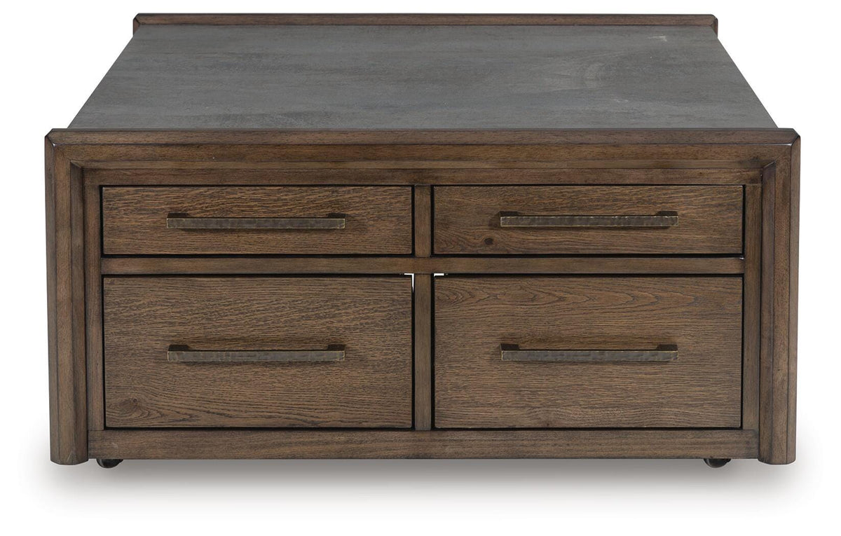 Kallenny Coffee Table - Brown/Gray  (T669-SI) - Image 4