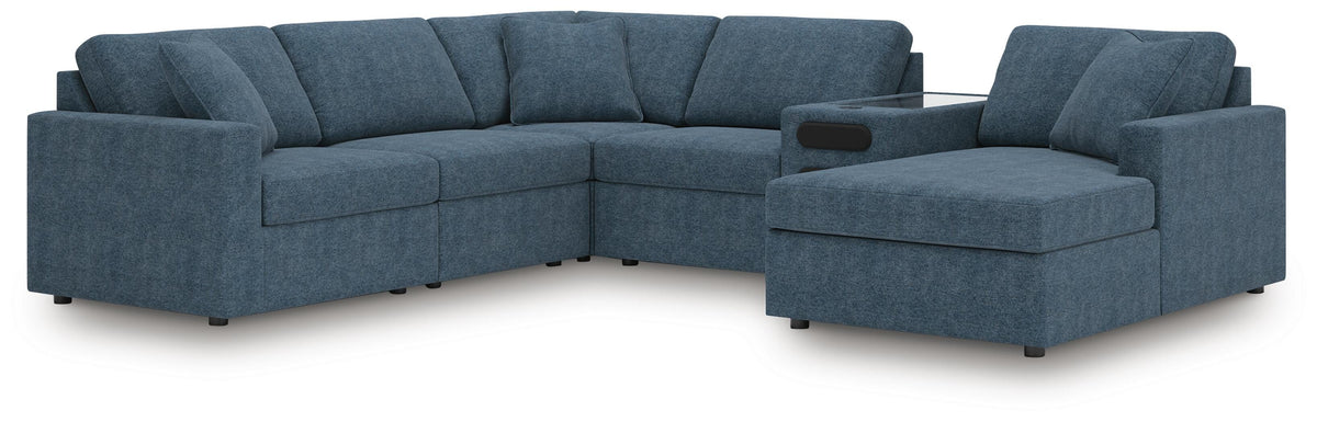 Modmax 6-Piece Sectional with Audio System and Chaise (92121-SI)