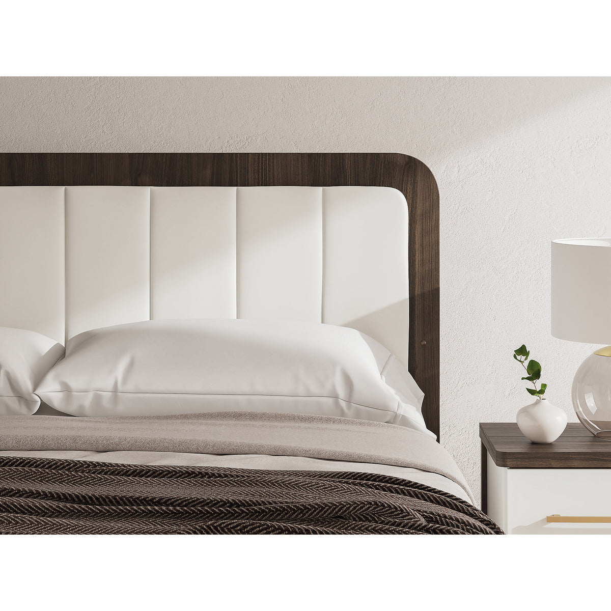 Kendanport King Upholstered Bed (PCB1108-SI) - Image 11