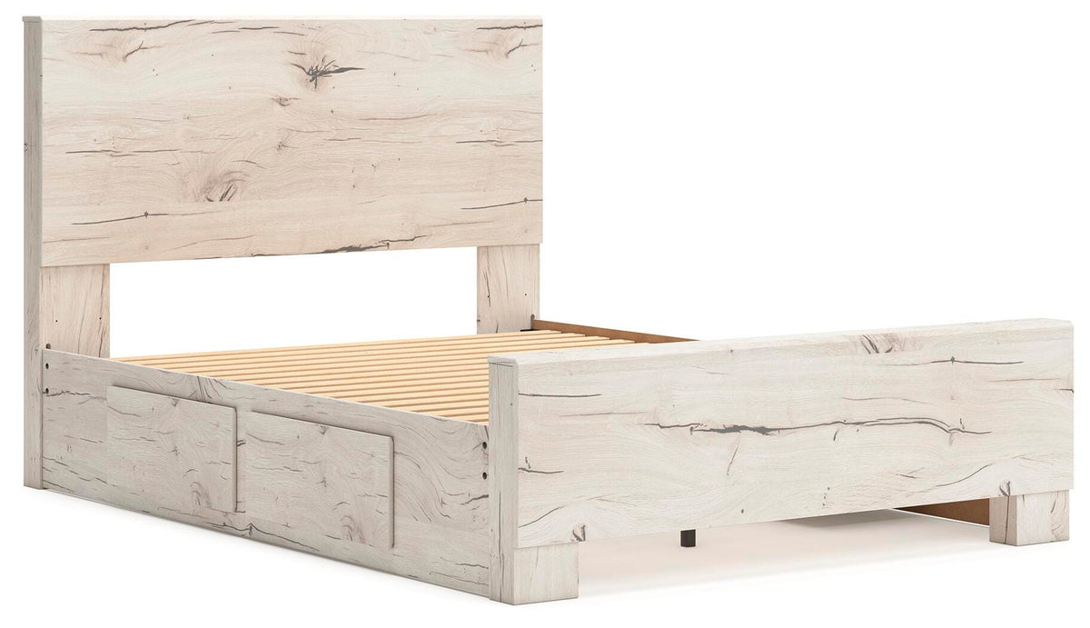 Lawroy Panel Bed with Storage (Youth) - Light Natural  (B2310-SI) - Image 3