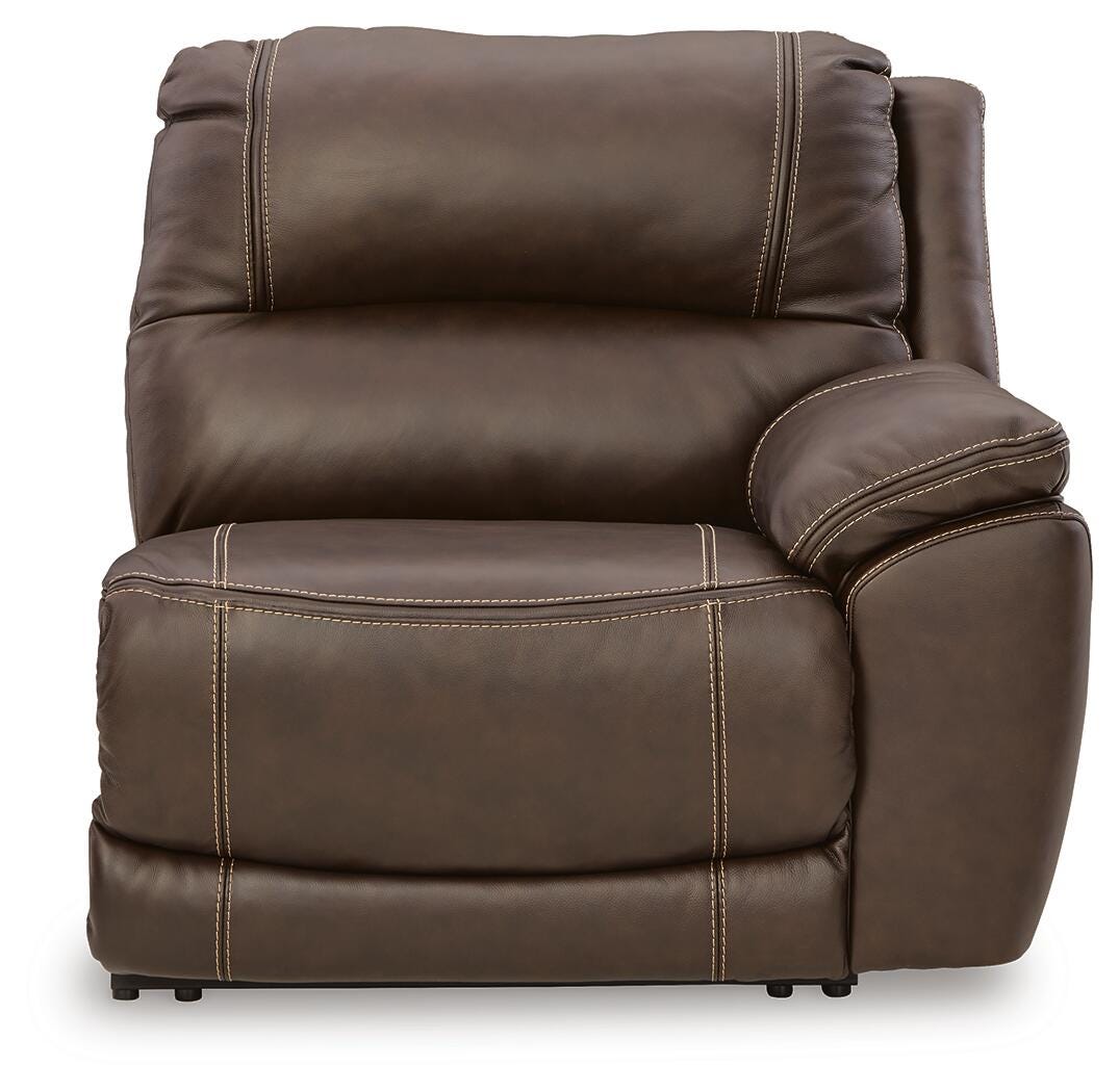 Dunleith 3-Piece Reclining Sofa and 3-Piece Loveseat with Console (U71604-SI) - Image 8