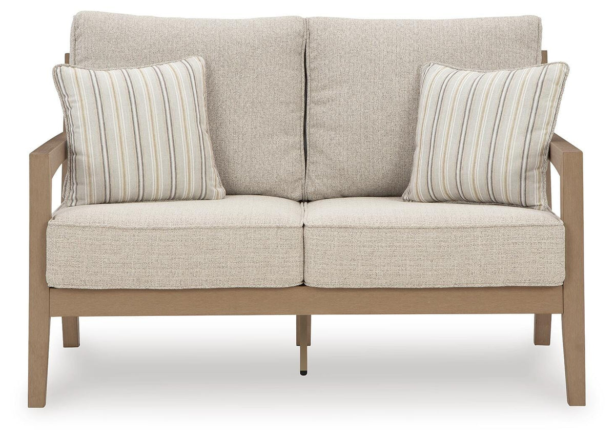Hallow Creek Outdoor Sofa with Cushion (P560-SI)