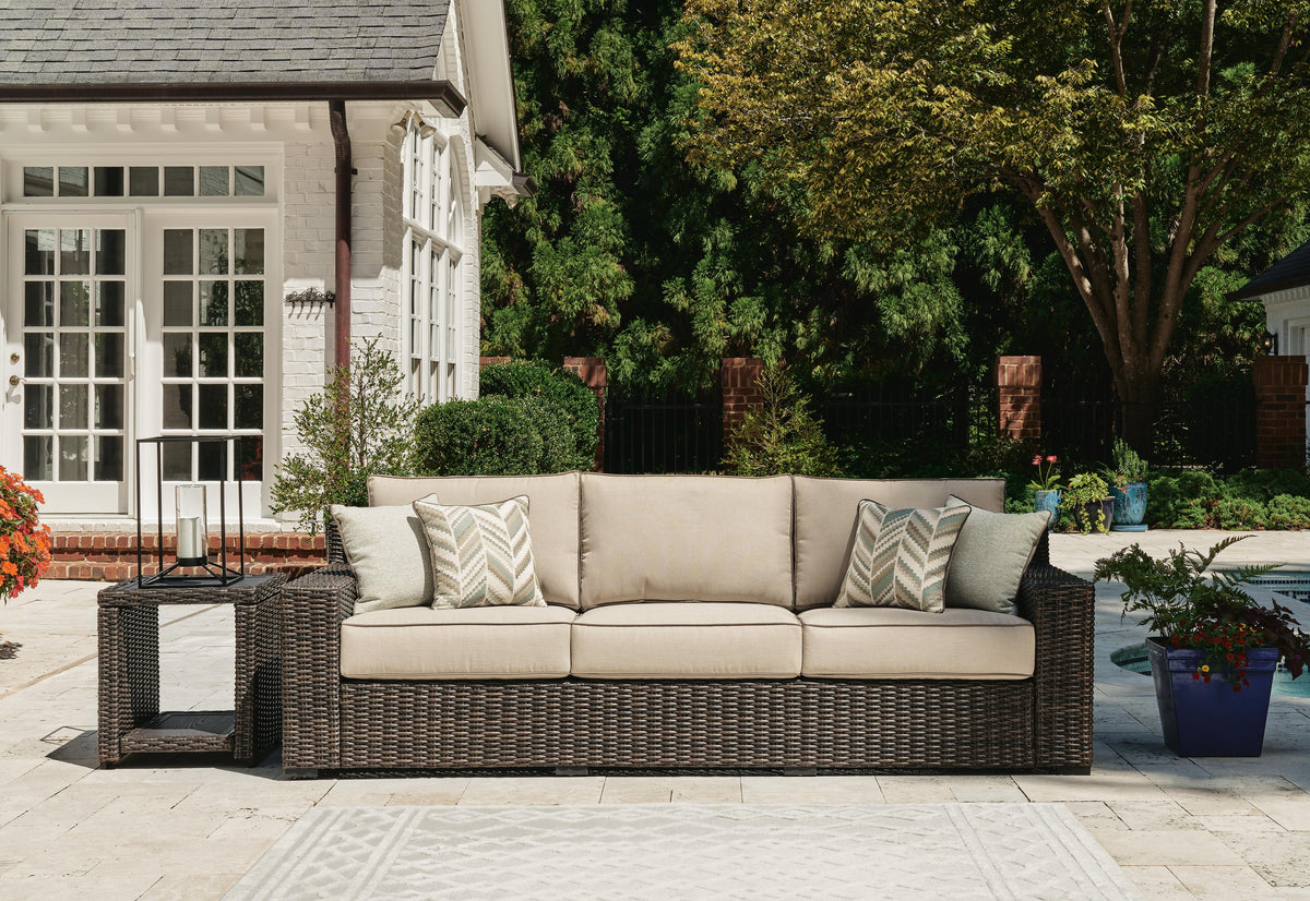 Coastline Bay Outdoor Sofa with Cushion (P784-SI) - Image 5