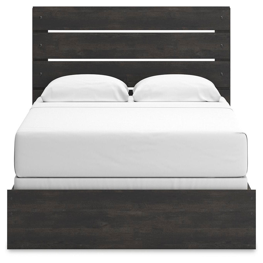 Hollivern King Panel Bed (PCB2108-SI) - Image 4