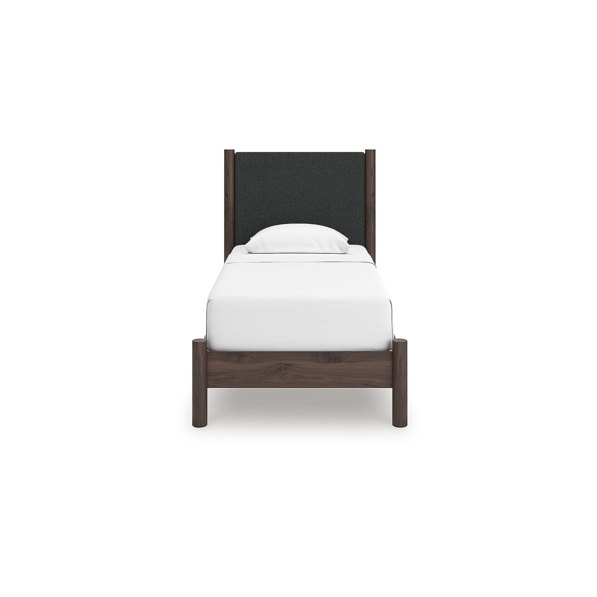 Pamytta Twin Upholstered Panel Platform Bed (PCB2614-SI) - Image 3