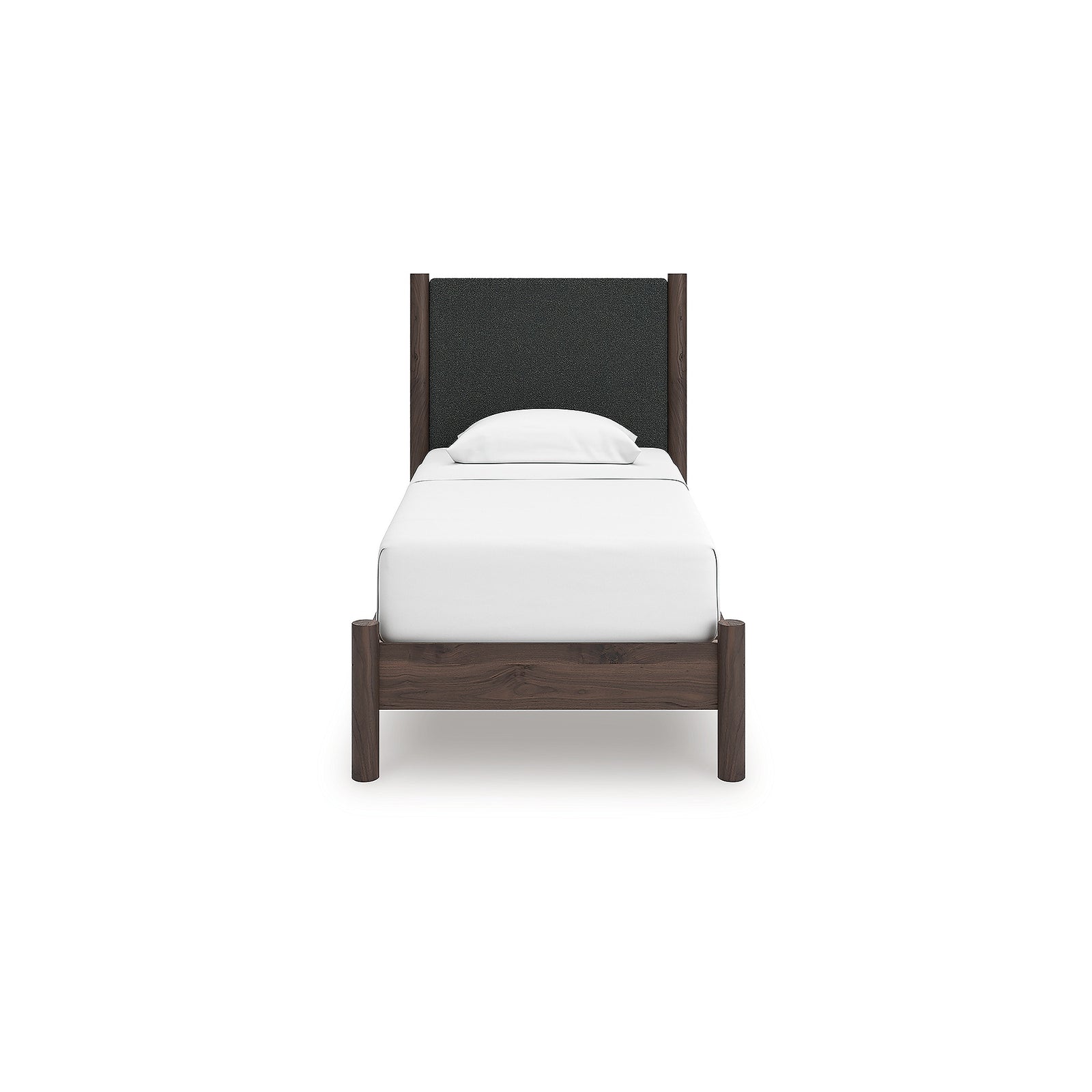 Pamytta Twin Upholstered Panel Platform Bed (PCB2614-SI) - Image 3
