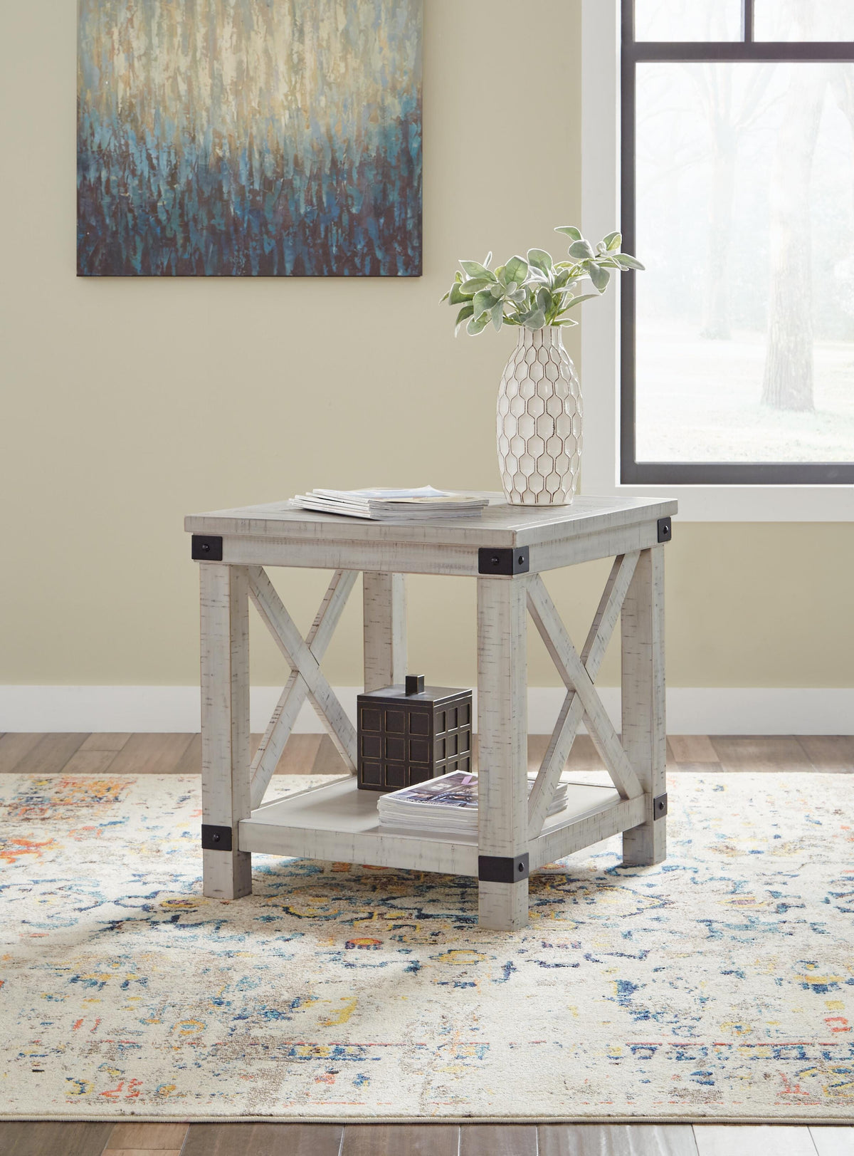Carynhurst Coffee Table and 2 End Tables - Whitewash  (T929-SI) - Image 6