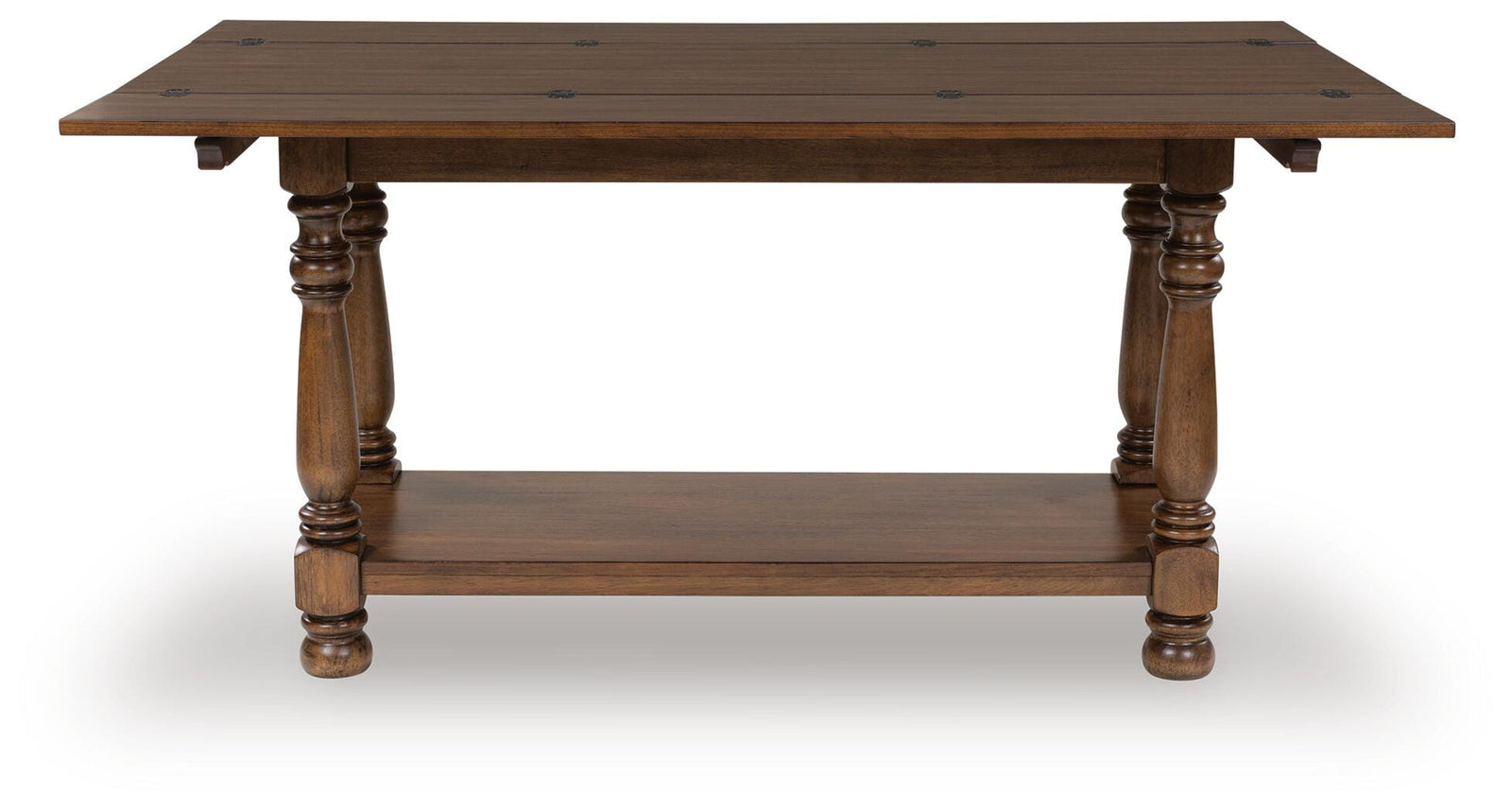 Sturlayne Flip Top Sofa Table - Brown  (T609-SI) - Image 5