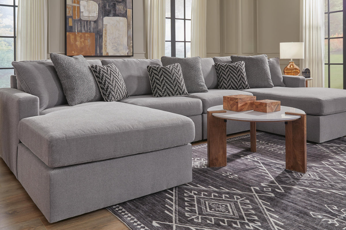 Modmax 4-Piece Sectional with Chaise (92104-SI) - Image 6