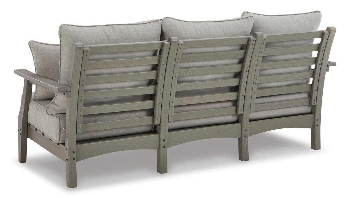 Visola Outdoor Sofa, 2 Lounge Chairs and Coffee Table (P802-SI) - Image 6