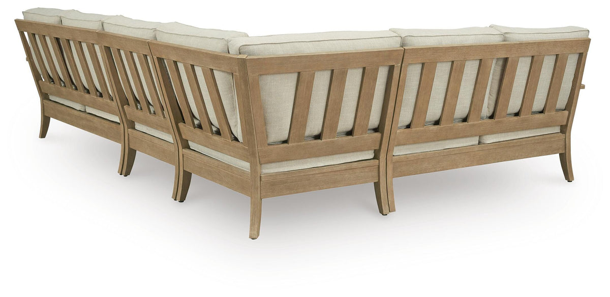 Clare View 4-Piece Outdoor Sectional (P801-SI) - Image 3