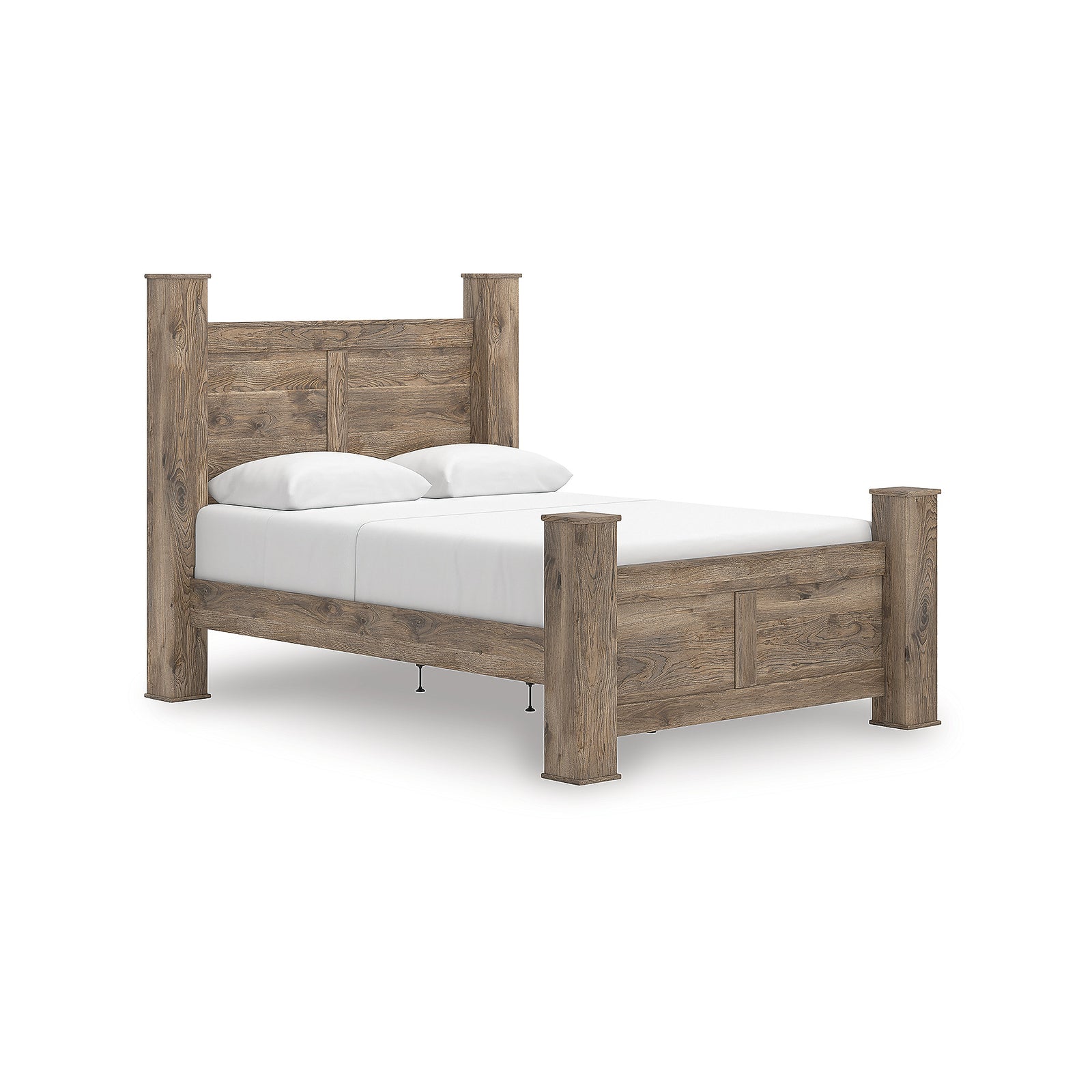 Rusticott Queen Poster Bed, Dresser and Nightstand (PCB2260-SI) - Image 11