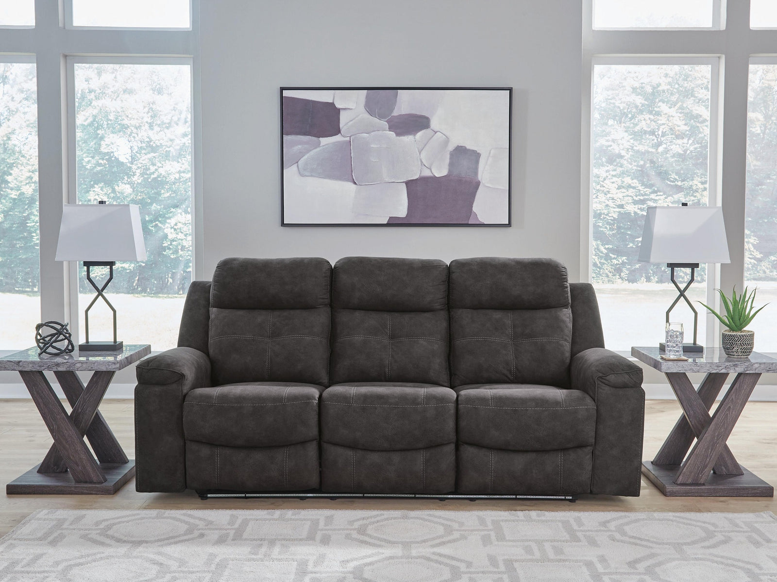 Brysonview Reclining Sofa (63605-SI) - Image 2