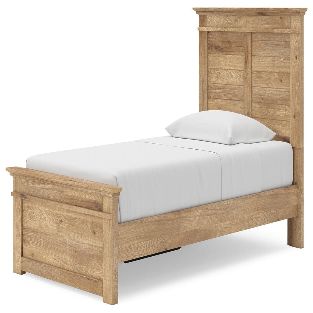 Makidern Twin Panel Storage Bed (PCB1170-SI) - Image 3