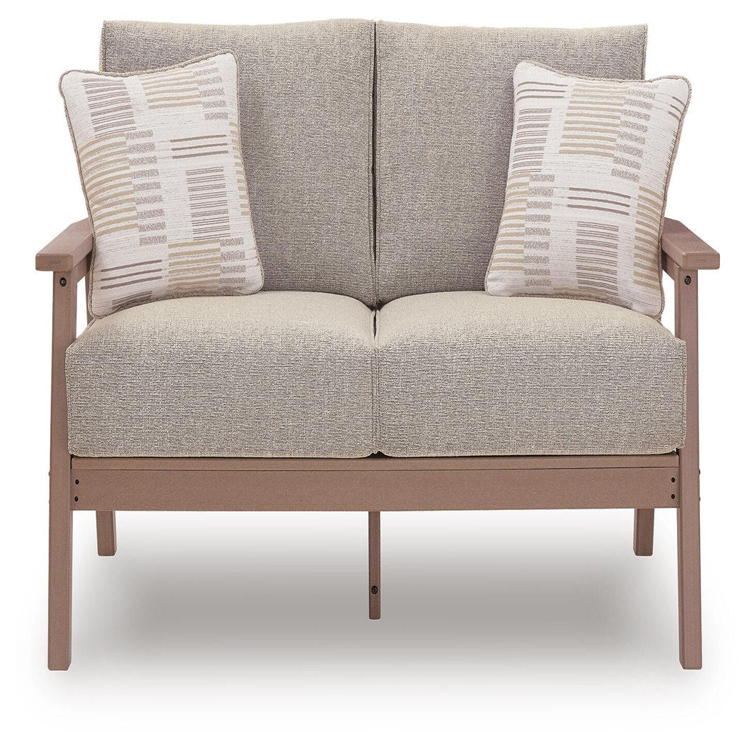 Grover Beach Outdoor Sofa with Cushion (PCP422-SI)