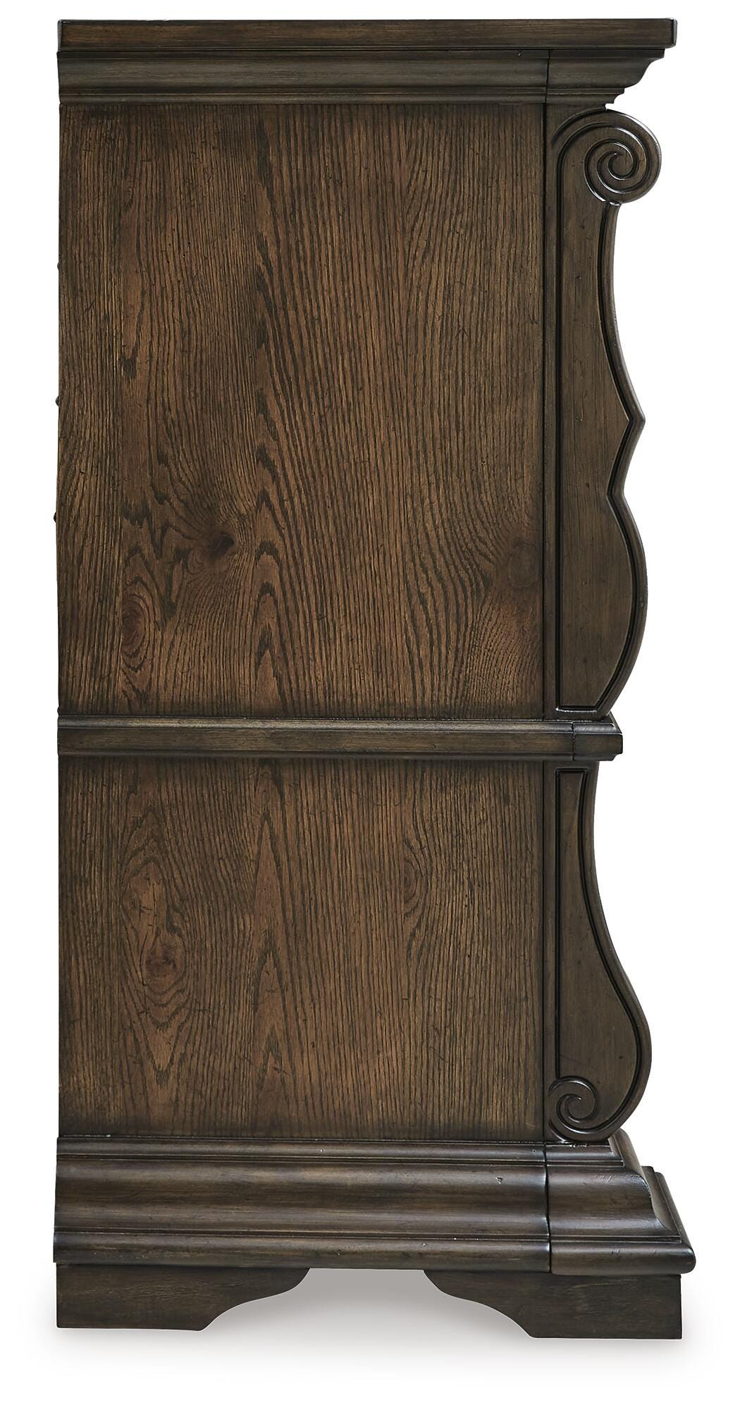 Maylee Upholstered Panel Bed and Dresser (B947-SI) - Image 5