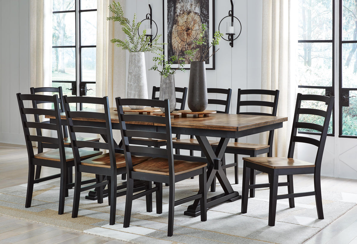 Wildenauer Dining Table and 8 Chairs (D634-SI) - Image 11
