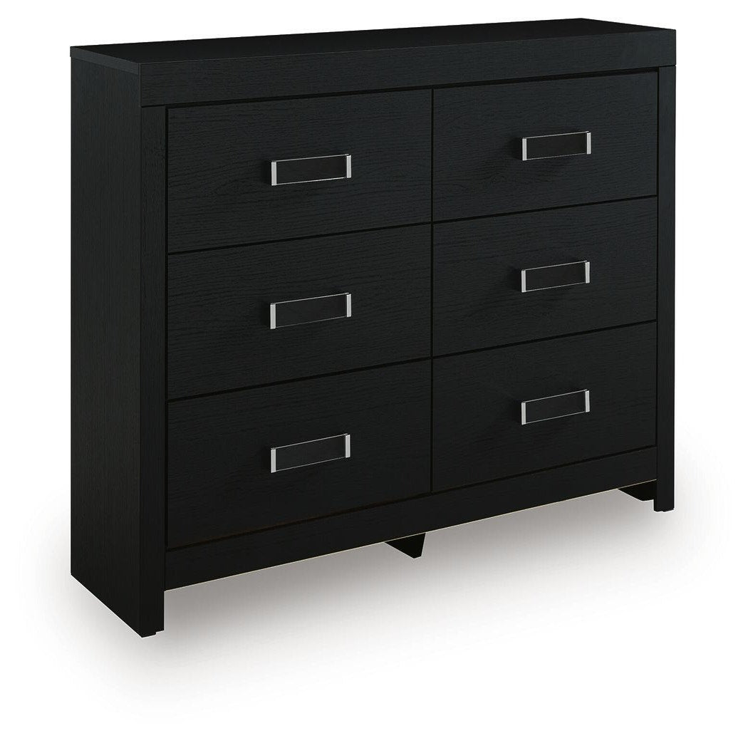 Maeling Queen Upholstered Panel Bed, Dresser and Nightstand (PCB1115-SI) - Image 3