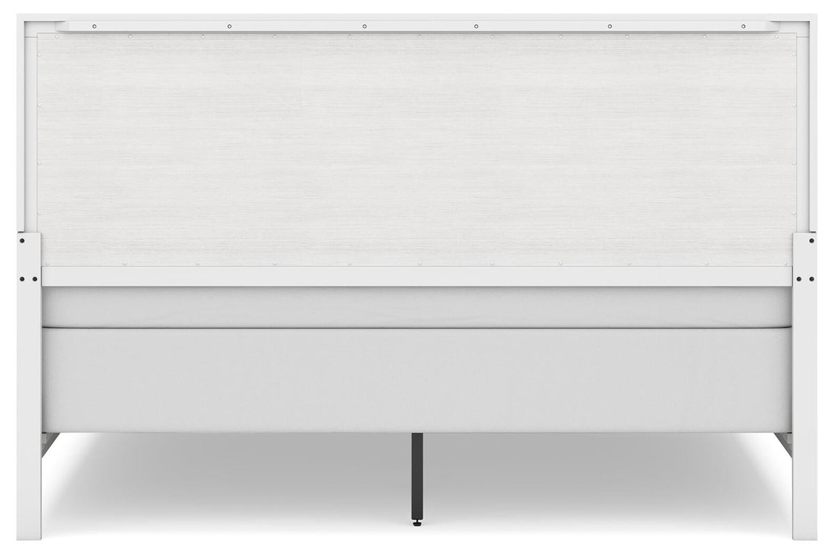 Binterglen Panel Bed, Dresser, Chest and 2 Nightstands (B427-SI) - Image 20