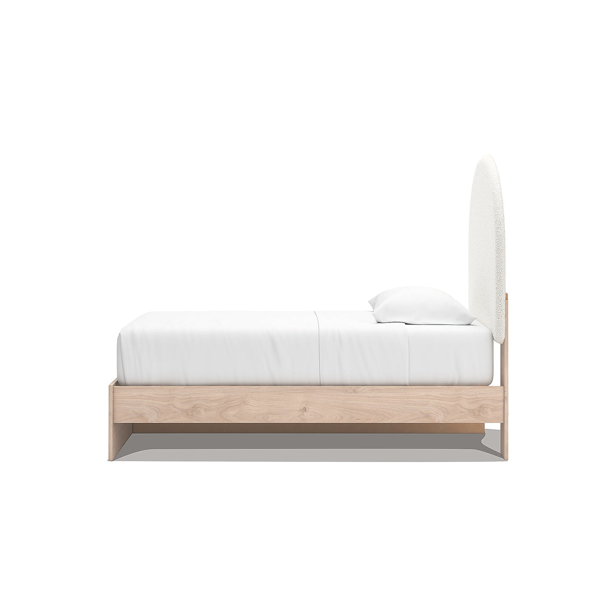 Arloster Twin Upholstered Panel Bed with Storage (PCB1566-SI) - Image 7